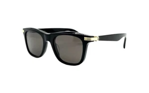Cartier CT0396S Sunglasses Color 001 Black / Gray lenses size 53 new - Picture 1 of 7