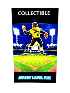 Pittsburgh Pirates Kent Tekulve jersey lapel pin-Collectible-TEKE - Picture 1 of 1