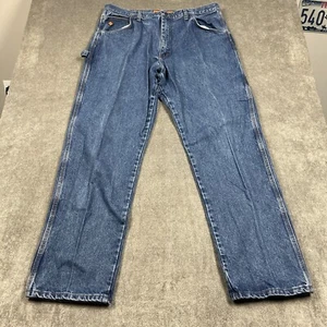 Jean de carpintero Wrangler Riggs FR para hombre 40x34 ropa de trabajo resistente al fuego Cat2 FR3W020 - Imagen 1 de 11