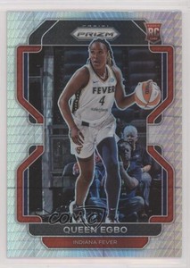 2022 Panini Prizm WNBA Hyper Prizm Queen Egbo #190 Rookie RC