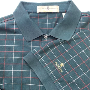 Vintage Rolex Green Window Payne Muster Golf Shirt Herren XL Fairway & Greene EUC - Bild 1 von 8
