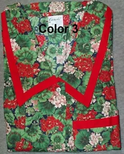 Sommer Druckknopf Mantel Größe Medium 3 Taschen 50/50 Poly Baumwolle Farbe # 3 Hergestellt in den USA - Bild 1 von 3