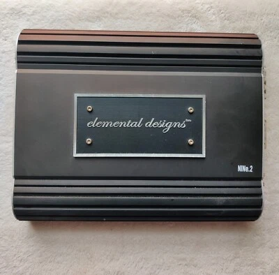Amplificador Elemental Designs NINe.2 para piezas/reparación LEER DESC Foto 1 de 4
