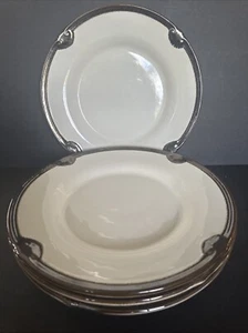 Certified International EMBASSY IVORY - Dinner Plates, Karidesign , Set Of 4 - Picture 1 of 12