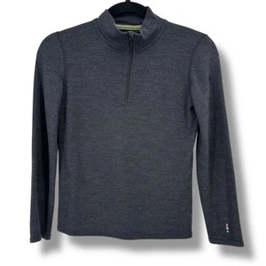 Smartwool Boys Merino 250 Base Layer Shirt Size XL 1/4 Zip Top Hiking Ski - Picture 1 of 7