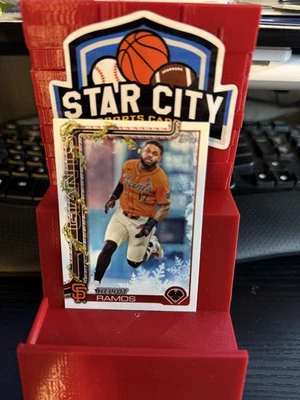 2025 TOPPS Holiday Baseball  #H129 HELIOT  RAMOS - Image 1 of 2