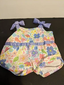 Build-A-Bear Floral Romper Outfit Clothing For Stuffed Animals With Tag - Picture 1 of 2