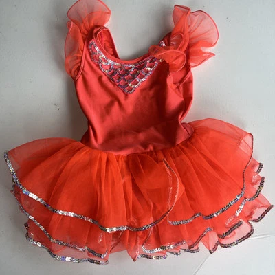 US Girls Tutu Ballet Dance Size 8c 2-4 Years Costume Party Princess Child Star - Image 1 of 4