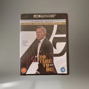 No Time to Die 007 James Bond 4K Ultra HD Collectors Edition New & Sealed - Picture 1 of 3