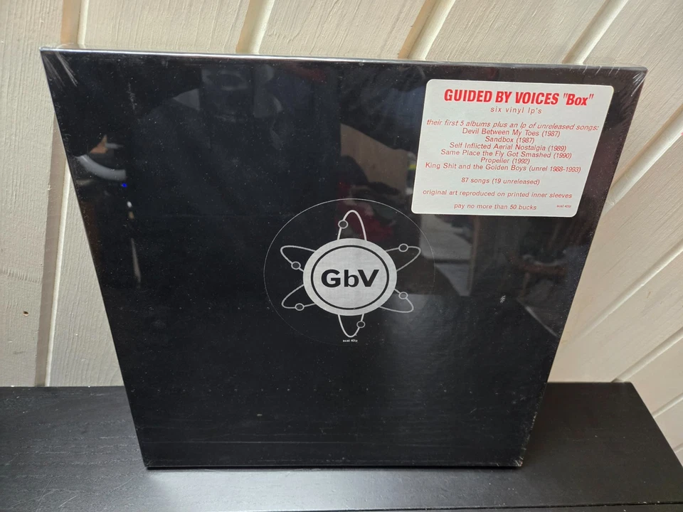 GUIDED BY VOICES / Box / 1995 release / 6 LP Set / Black/Orange Labels / SEALED - Image 1 of 4