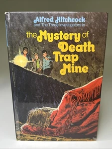 Alfred Hitchcock & The Three Investigators Mystery Death Trap Mine HC 1976 - Picture 1 of 5