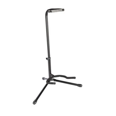 MUSIC STORE Universal Gitarrenständer, Höhenverstellbar, Akustik, E-Bass, Neck Support, Lock