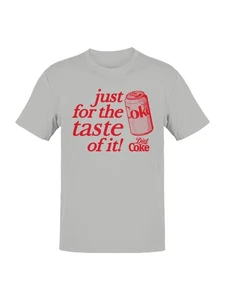 Officially Licensed Diet Coke Just for the Taste Men's T-shirt - Picture 1 of 9