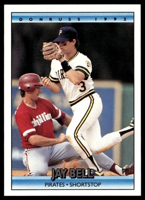 1992 Donruss Jay Bell Pittsburgh Pirates #100 - Image 1 of 2
