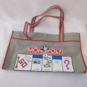 VTG Monopoly Game Board Tote Bag 1984 Parker Brothers - Picture 1 of 5