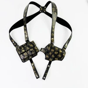 Taktisches Totenkopf Muster verdecktes Waffenholster Schulter Achsel Kurzwaffe - Bild 1 von 16