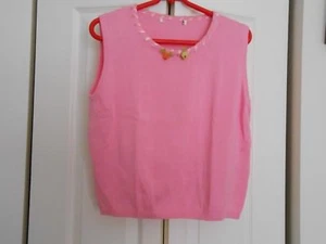 PINK SWEATER SET--EMBELISHED--ALL TAGS MISSING - Picture 1 of 4