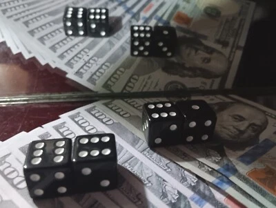 2-4-6 TOPS Hitts/Passers Loaded Dice-Gambling Collectibles! - Image 1 of 4