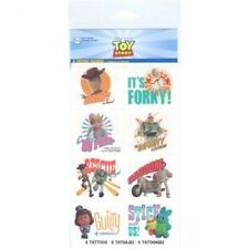 TOY STORY 4 BIRTHDAY PARTY SUPPLIES FAVOURS TEMPORARY TATTOOS 1 SHEET
