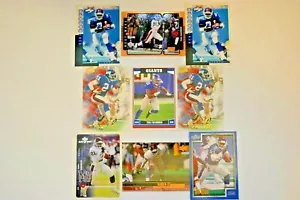 Lotto carte calcio Tiki Barber, 9 carte, New York Giants, tutte Pro RB lotto #99 - Foto 1 di 2