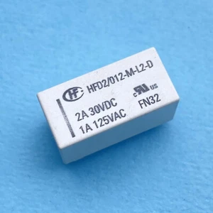 1PC HFD2-012-M-L2-D 12VDC Bistable Latching Relay Replace HFD2-012-M-L2 New - Picture 1 of 4