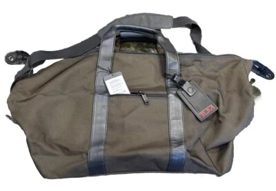 TUMI Small Soft Travel Satchel Brown Tote Bag  022149b4 NWT - Image 1 of 4