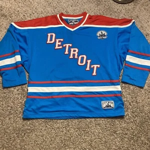 Vintage Steve & Barry's City Wide Detroit Hockey Jersey #91 Size L Large - Picture 1 of 7