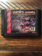 Mickey Mania - AUTHENTIC Sega Genesis