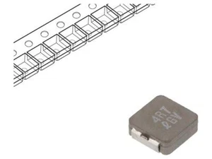 MPXV1D0830L4R7 Choke: Ferrite 4.7uH lOperation: 7.7A 29.7mΩ ±20% Isate: 10.5A... - Picture 1 of 1