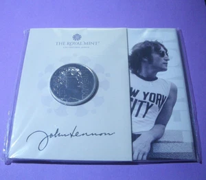 🔥2025 Oficial John Lennon £5 / Leyendas de la música / Sin circular / (Listo para enviar) - Imagen 1 de 6