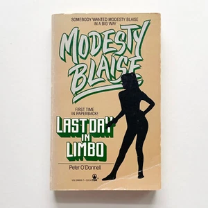 MODESTY BLAISE Peter O'Donnell LAST DAY In LIMBO Vintage Paperback - Imagen 1 de 7
