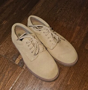Boys Smart Fit Tan Dress Shoes Size 13.5 Skid Resistant Leather Collection - Picture 1 of 7