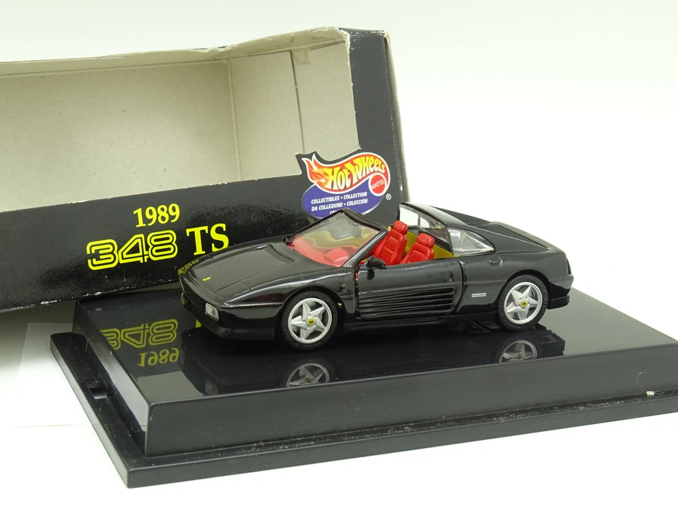 Hot Wheels 1/43 - Ferrari 348 Ts Nero 1989 - Immagine 1 di 1