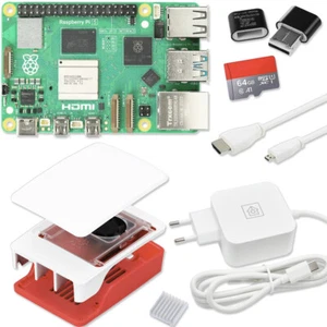 Raspberry Pi 5 8GB Starter-Kit | Netzteil 45W | Gehäuse | 128GB Edition | HDMI - Bild 1 von 6