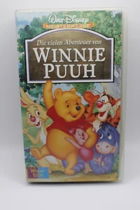 Die vielen Abenteuer von Winnie Puuh - Walt Disney Meisterwerke VHS Kassette - Bild 1 von 2