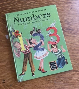 The Golden Picture Book Of Numbers Osswald Mary Reed 1954 Malvern - Picture 1 of 16