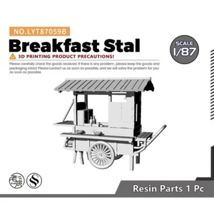 HO 1/87 Scene Model Breakfast Stal - Picture 1 of 2