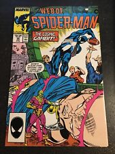 Web Of Spider-man#34 Incredible Condition 9.4(1988)Watcher,Buscema Art