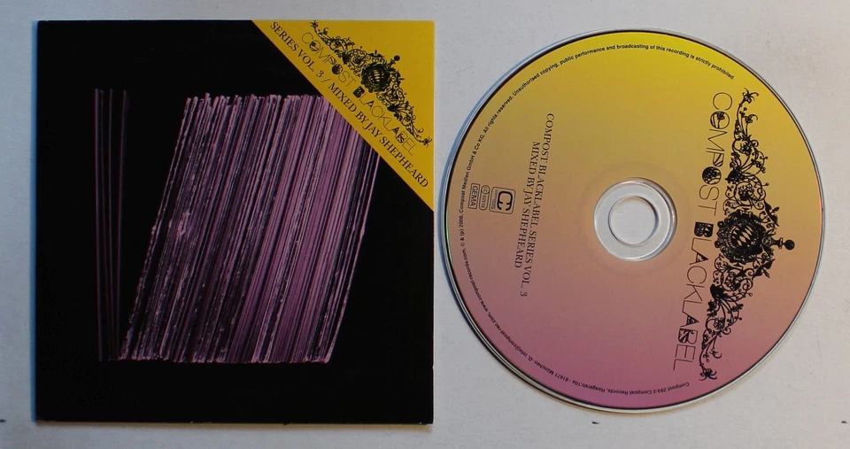 Jay Shepheard Compost Blacklabel Series Vol. 3 GER Adv Cardcover CD 2008 House - Bild 1 von 1