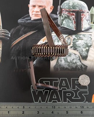 Hot Toys Boba Fett Deluxe Ammo Belt Holster Shoulder Set 1/6 Part TMS034 West - Image 1 of 4