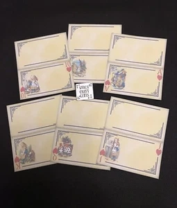 Alice In Wonderland Playing Card Mini Place Cards Birthday Party Wedding decor - Picture 1 of 1