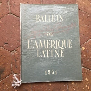 Programme J. Perez Fernandez Ballets de l'Amérique Latine Théâtre Marigny 1951 - Imagen 1 de 11