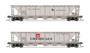 Broadway Limited 7265 N Scale FMC Chemicals H32 Covered Hopper (2) - Picture 1 of 1