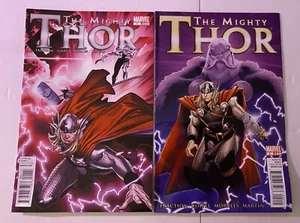 Marvel Comics 2011 The Mighty Thor Lot (2) #1 2 Silver Surfer Rags Morales - Bild 1 von 6