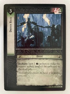 LOTR TCG - Driven Back 4R149 - The Two Towers - Picture 1 of 1