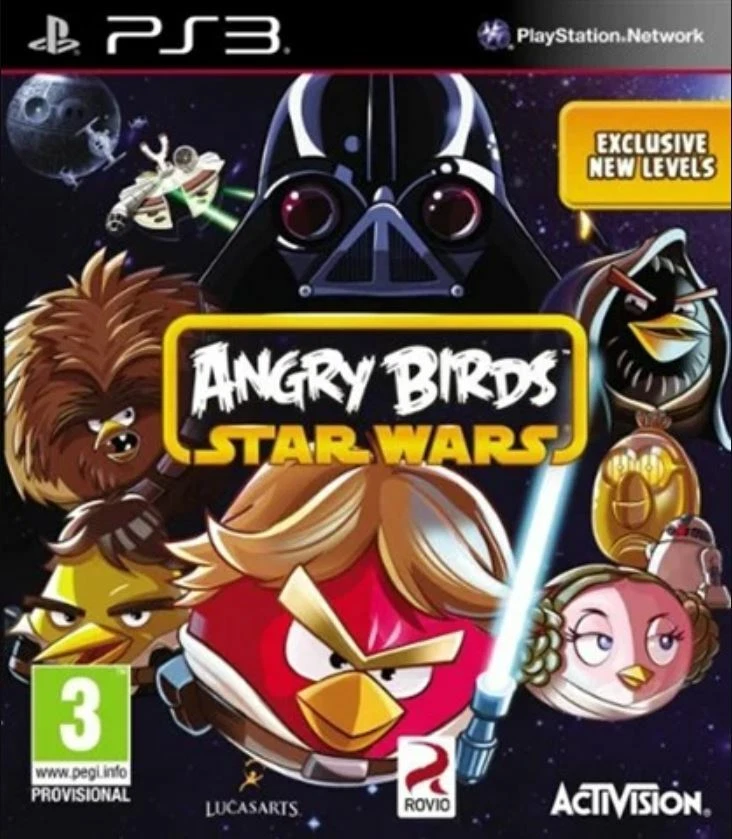 Angry Birds Star Wars PS3 Game RE  SEALED UK PAL Sony Playstation 3 kids - Image 1 of 1