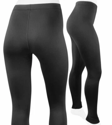 Aero Tech Women's USA Classic Stretch Fleece UNPADDED Workout Tights - Image 1 of 4