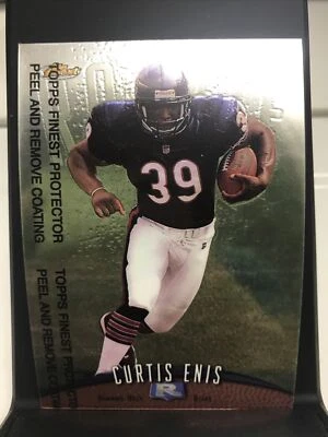 1998 Topps Finest Curtis Enis #131 Rookie RC Chicago Bears - Image 1 of 2