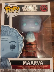 Funko Pop Star Wars: Andor - Figura Maarva con Protector y Soporte de Pared - Imagen 1 de 6