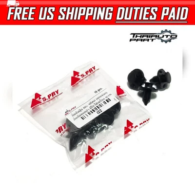 Kit de pinos clipe para para para-choque dianteiro para Nissan Navara D21 Pickup 1986-1997 10 peças - Imagem 1 de 4